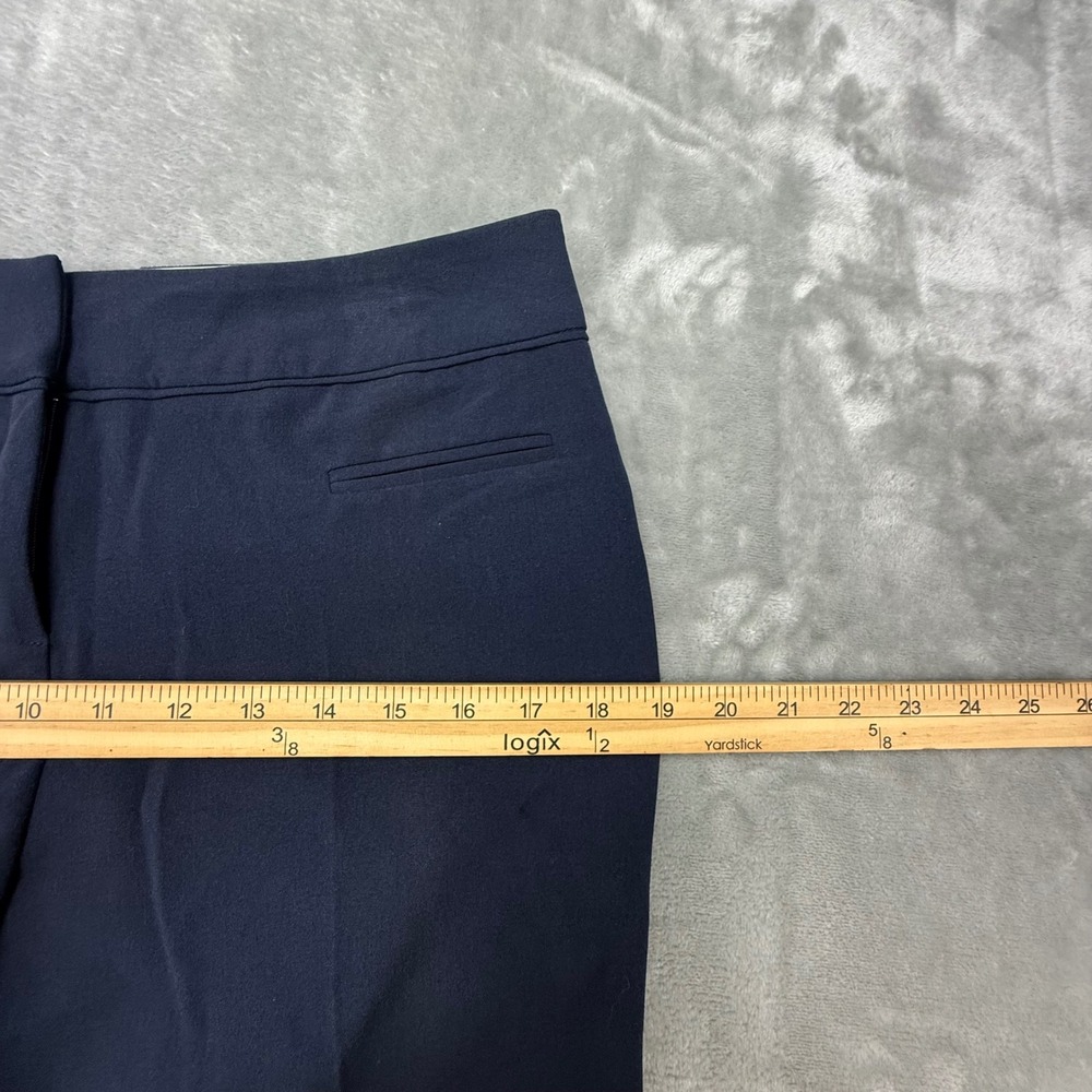 CATO Contemporary Lower Rise Straight Leg Navy Blue Women's Pants Size‎ 8 - Picture 13 of 15